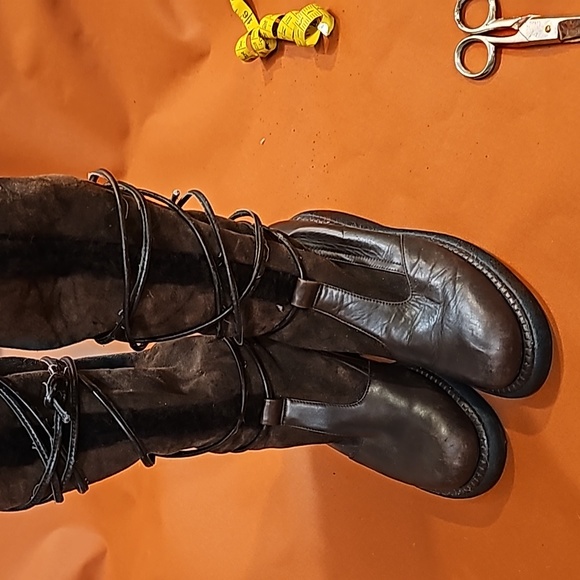 Charles  Jourdan  tall lace  up boots - Picture 2 of 14